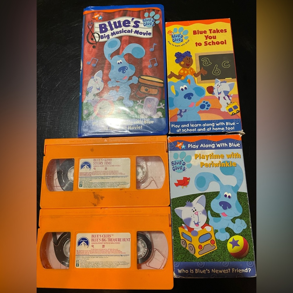 Blue’s Clues VHS Kid’s Bundle